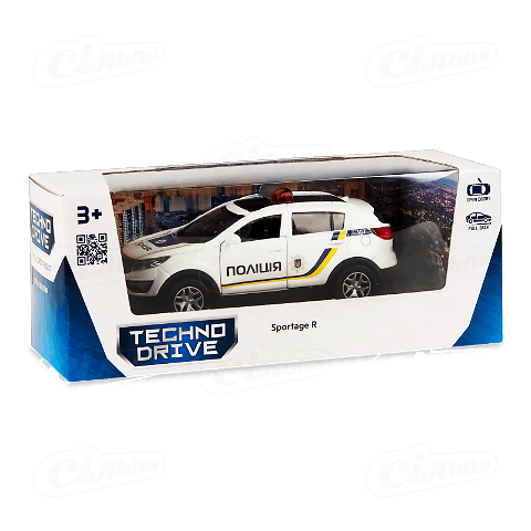 Іграшка TechnoDrive Машина Kia Sportage R Поліція, шт