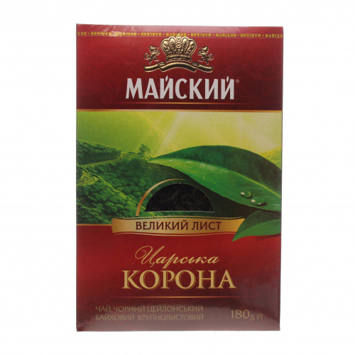Чай чорний Майский Царська Корона 180г