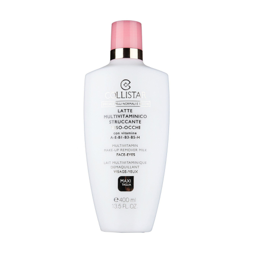 ИМ Молочко для зняття макіяжу з обличчя та очей Collistar Multivitamin Make-Up Remover Milk, 400мл