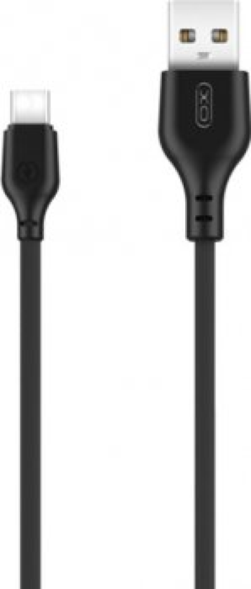 Кабель XO NB103 2.1A Bell USB Cable Type-C 1 м Black (6920680862740) 