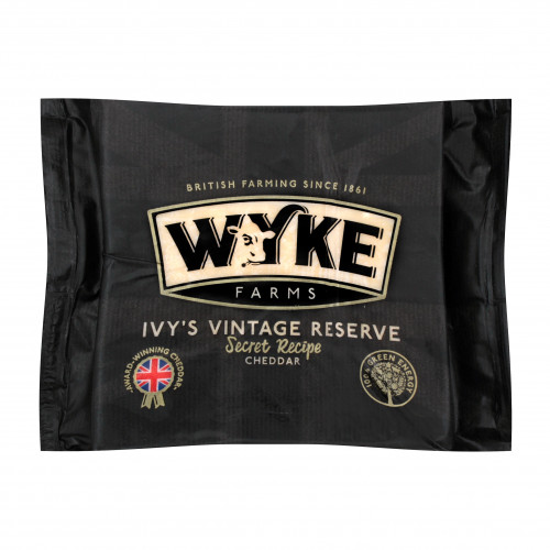 Сир 58.84% Ivy's Vintage Reserve Cheddar Wyke Farms м/у 200г